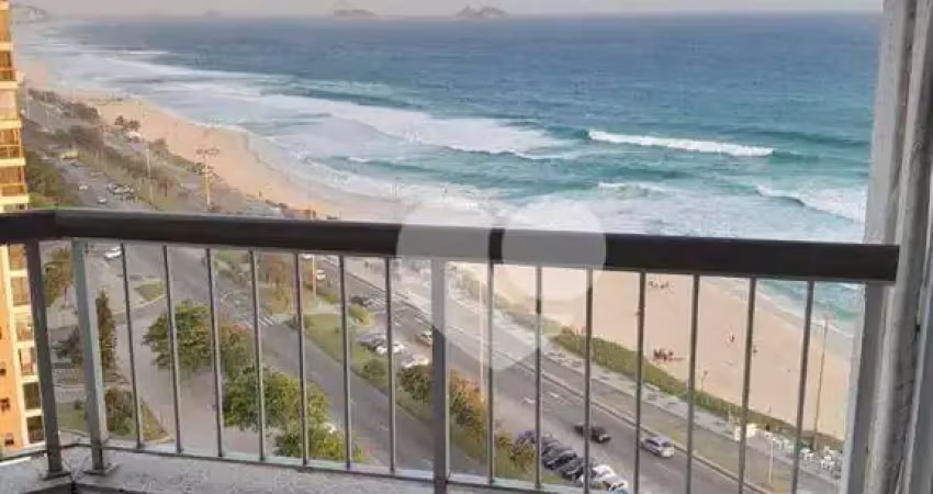 Apart hotel com 1 quarto à venda, vista para o mar por r$ 780.000 - barra da tijuca - rio de janeiro/rj