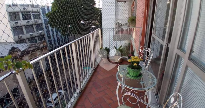 Apartamento com 1 quarto à venda, 53 m², varanda e vaga  por R$ 570.000 - Catete - Rio de Janeiro/RJ