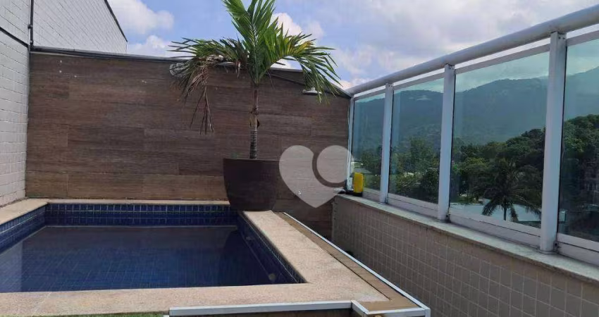Cobertura com 3 dormitórios à venda, 122 m² por R$ 690.000,00 - Vargem Pequena - Rio de Janeiro/RJ