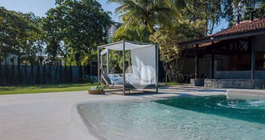 Casa com 7 suites à venda, 1934 m² por r$ 14.900.000 - barra da tijuca - rio de janeiro/rj