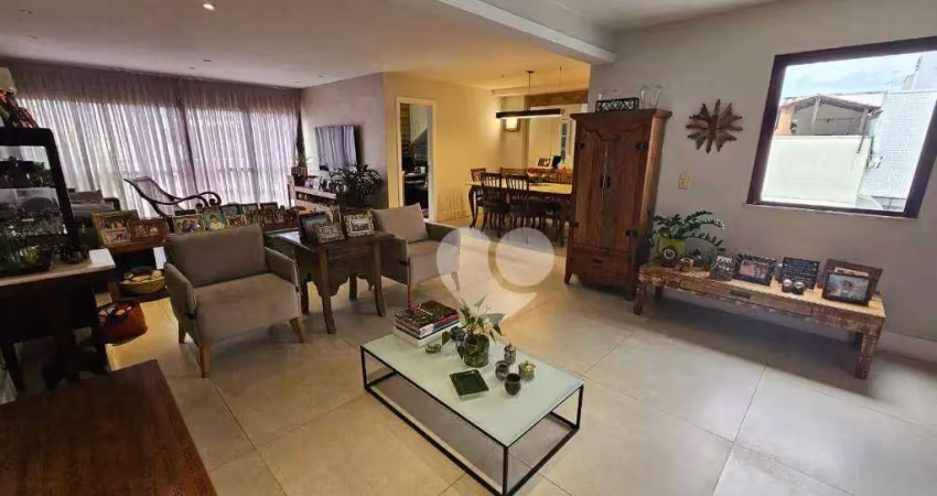 Cobertura com 4 quartos, sendo 3 suítes à venda, 307 m² por r$ 1.325.000 - recreio dos bandeirantes - rio de janeiro/rj