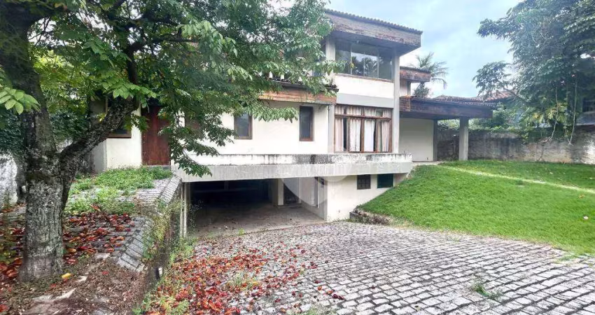 Casa com 4 quartos à venda, 658 m² por r$ 4.500.000 - barra da tijuca - rio de janeiro/rj
