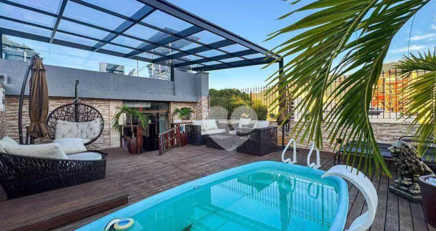 Casa triplex 4 quartos, 3 suítes, 2 vagas à venda, 540 m² r$ 1.199.000,00- tijuca - rj