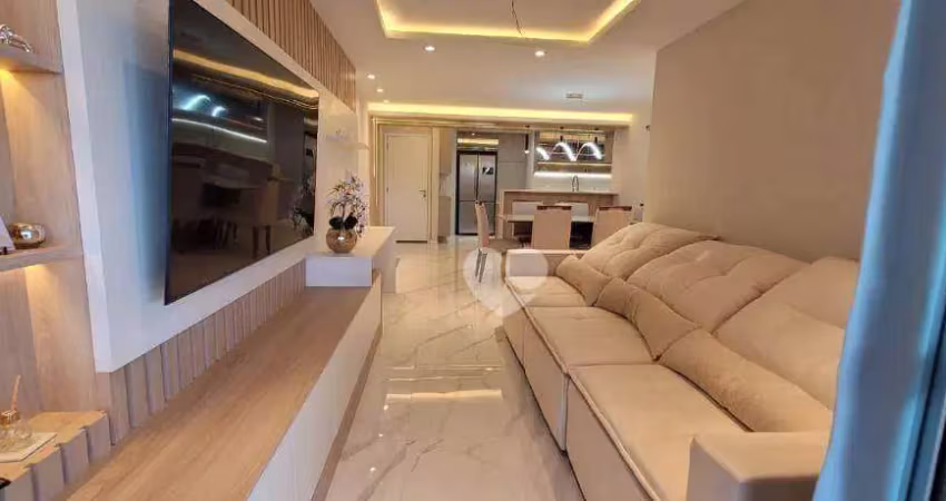 Apartamento com 3 quartos à venda, 143 m² por r$ 1.300.000 - recreio dos bandeirantes - rio de janeiro/rj