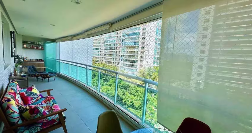 Apartamento com 3 quartos à venda, 112 m² por r$ 1.860.000 - barra da tijuca - rio de janeiro/rj
