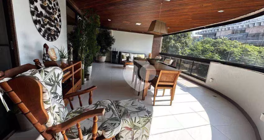 Apartamento à venda, 189 m² por r$ 1.400.000,00 - recreio dos bandeirantes - rio de janeiro/rj