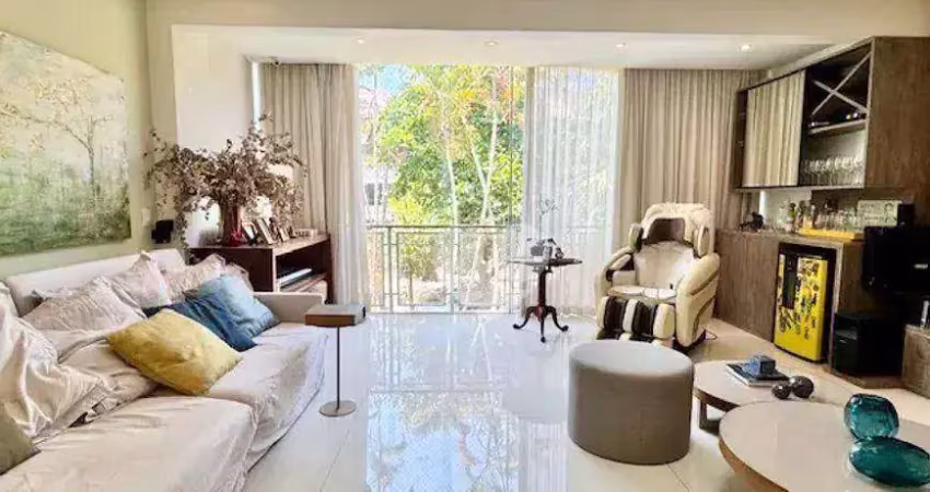 Apartamento com 3 quartos sendo 1 suite para alugar, 140 m² por r$ 11.046/mês - barra da tijuca - rio de janeiro/rj