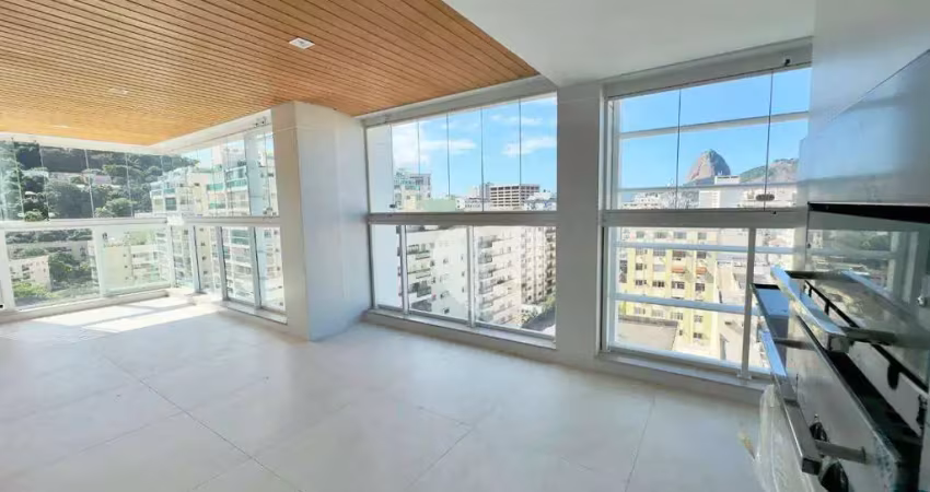 Apartamento com 3 suítes, varanda gourmet, 2 vagas em prédio com lazer sem igual à venda, 139 m² por r$ 3.100.000 - botafogo