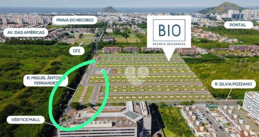 Terreno à venda, 180 m² por r$ 598.080,00 - recreio dos bandeirantes - rio de janeiro/rj