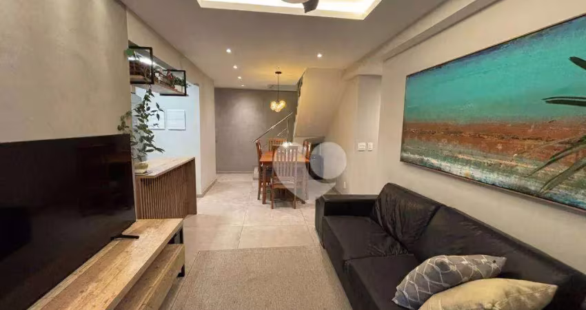 Cobertura com 4 quartos à venda, 182 m² por r$ 1.350.000 - recreio dos bandeirantes - rio de janeiro/rj