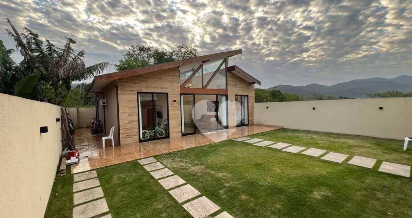 Casa com 3 dormitórios à venda, 120 m² por r$ 950.000,00 - pontal oceânico - rio de janeiro/rj