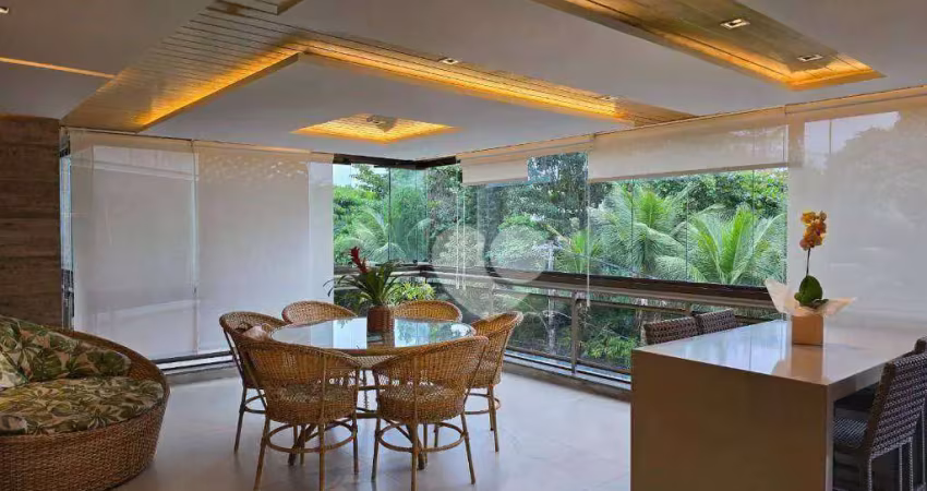 Apartamento com 3 dormitórios à venda, 141 m² por r$ 1.280.000,00 - recreio dos bandeirantes - rio de janeiro/rj