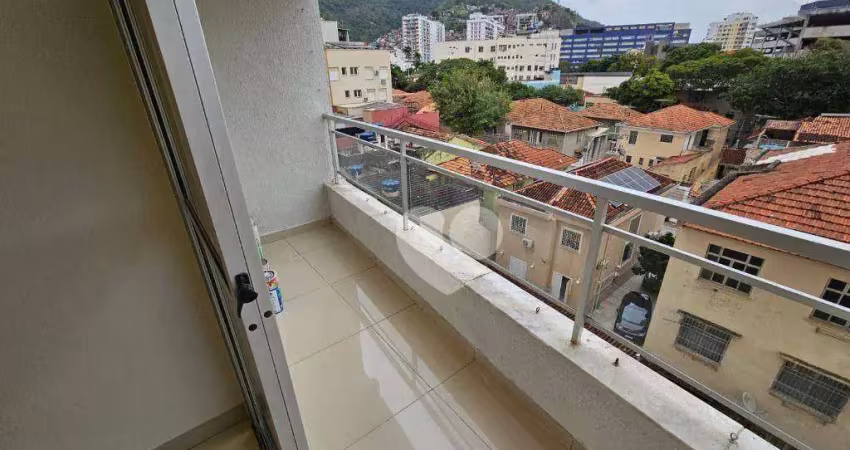 Apartamento com 2 quartos à venda, 58 m² por r$ 450.000 - tijuca - rio de janeiro/rj