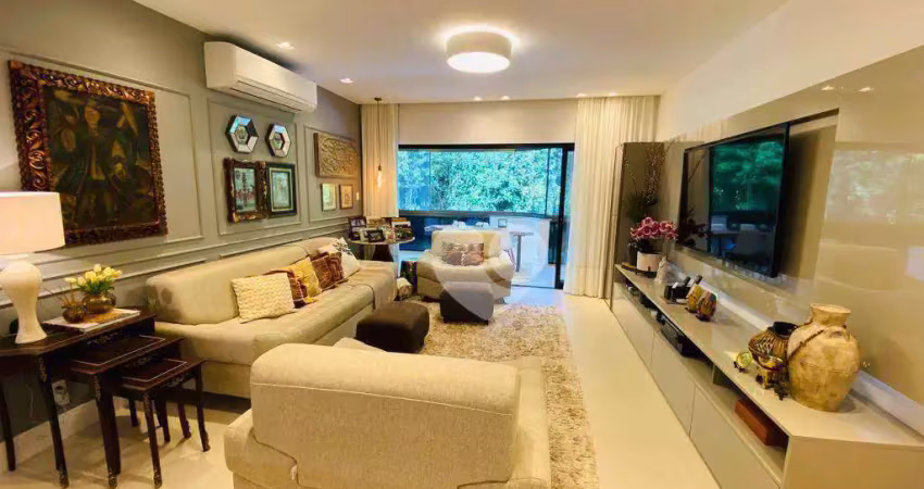Apartamento com 3 quartos à venda, 134 m² por r$ 1.150.000 - recreio dos bandeirantes - rio de janeiro/rj