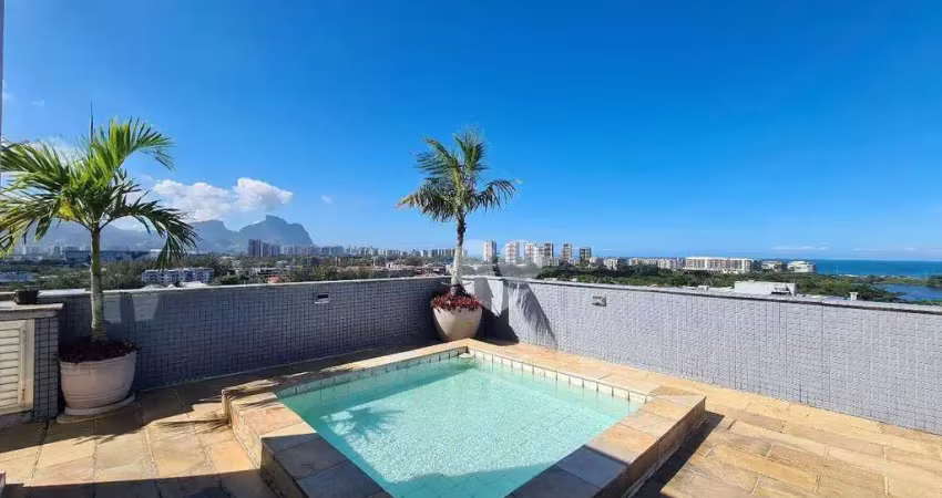 Cobertura com 3 quartos à venda, 191 m² por r$ 2.250.000 - barra da tijuca - rio de janeiro/rj