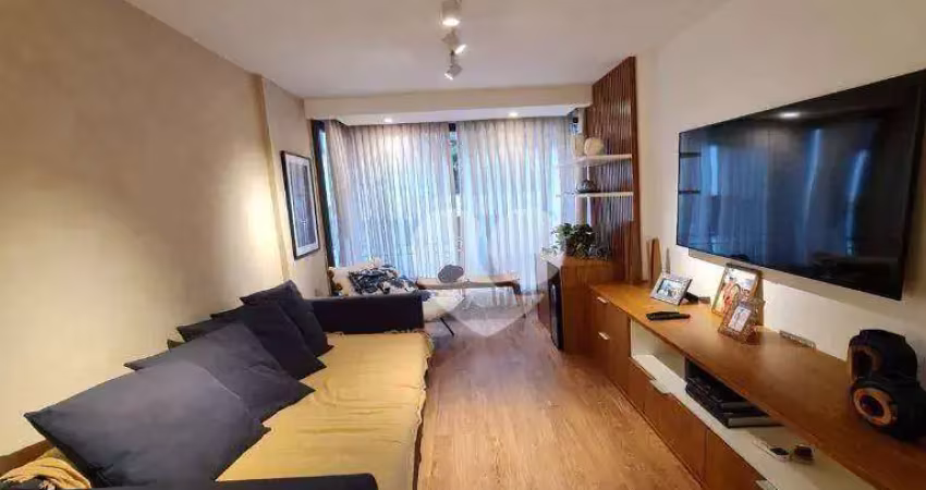 Apartamento com 2 quartos à venda, 82 m² por r$ 1.850.000 - leblon - rio de janeiro/rj