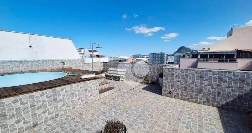 Cobertura com 2 quartos sendo 1 suíte à venda, 144 m² por r$ 790.000 - barra da tijuca
