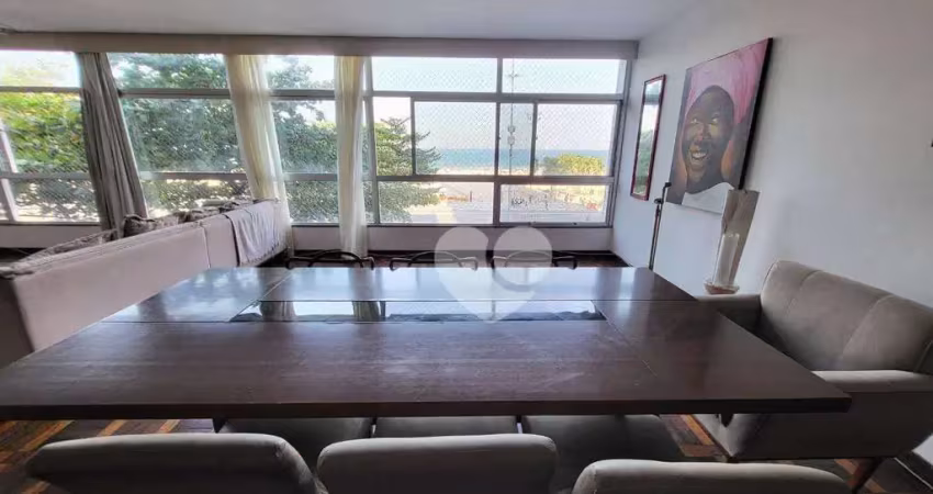 Apartamento com 4 quartos para alugar, 230 m² - leme - rio de janeiro/rj