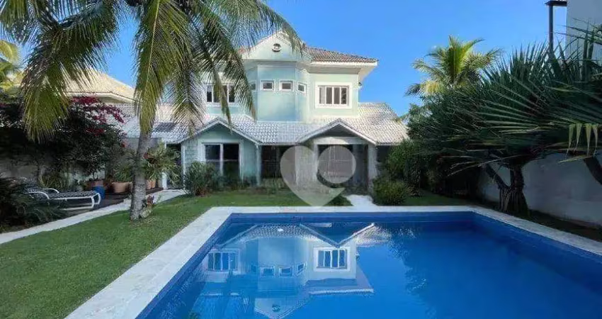 Casa com 4 quartos à venda, 425 m² por r$ 4.000.000 - barra da tijuca - rio de janeiro/rj