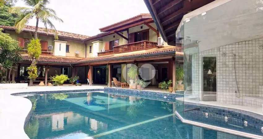 Casa com 6 quartos à venda, 1116 m² por r$ 13.000.000 - barra da tijuca - rio de janeiro/rj