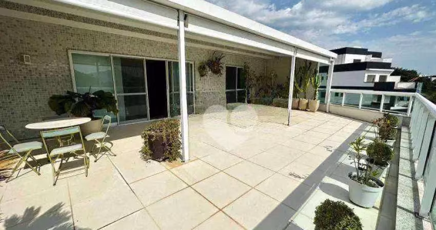 Cobertura com 3 quartos à venda, 338 m² por r$ 1.600.000 - recreio dos bandeirantes - rio de janeiro/rj