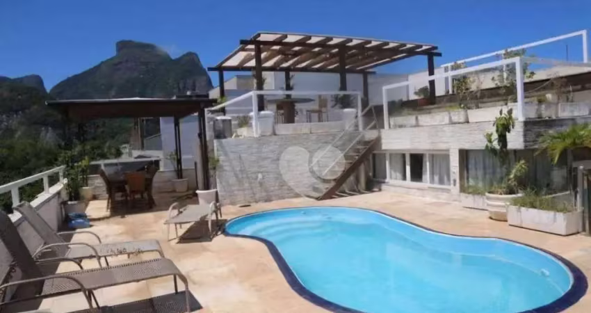 Cobertura com 5 quartos à  venda, 543 m² por r$ 3.600.000 - barra da tijuca - rio de janeiro/rj