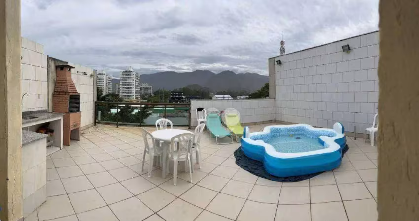 Cobertura com 5 quartos à venda, 322 m² por r$ 1.400.000 - recreio dos bandeirantes - rio de janeiro/rj