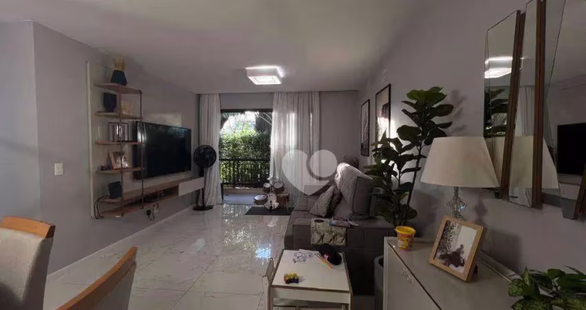 Apartamento garden com 4 quartos à venda, 125 m² por r$ 995.000 - recreio dos bandeirantes - rio de janeiro/rj