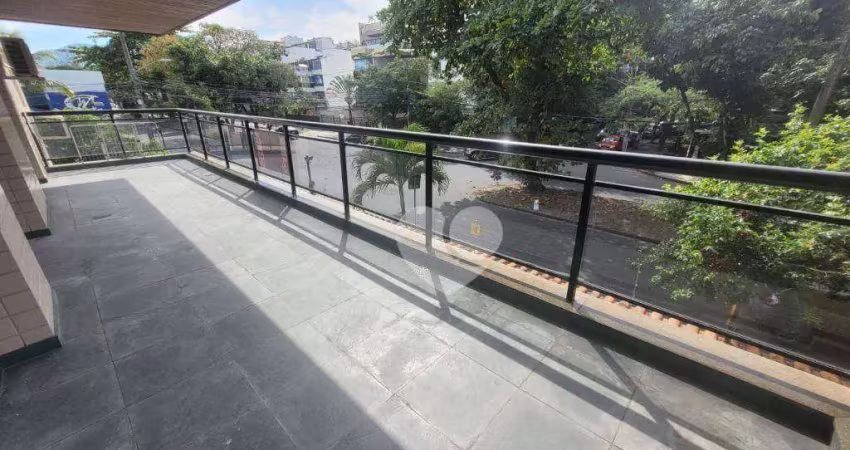 Glaucio gil apartamento com 3 quartos, 1 suíte à venda, 123 m² por r$ 700.000 - recreio dos bandeirantes - rio de janeiro/rj