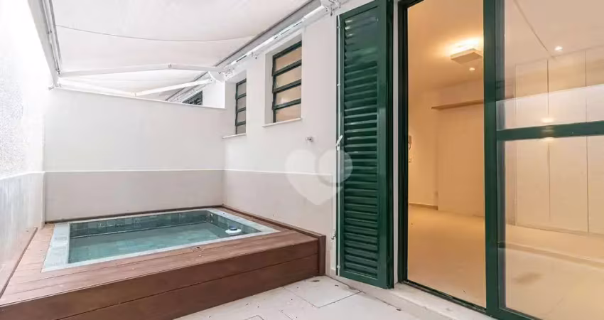 Apartamento garden com 1 dormitório à venda, 42 m² por r$ 1.020.972,00 - copacabana - rio de janeiro/rj