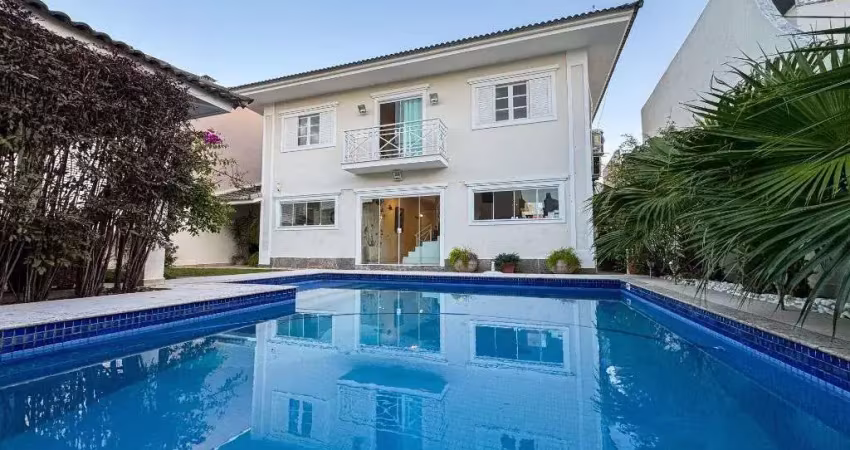 Casa com 4 dormitórios à venda, 409 m² por r$ 4.500.000,00 - barra da tijuca - rio de janeiro/rj