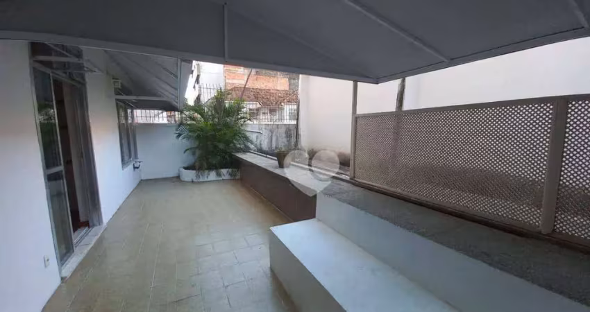 Apartamento garden com 3 dormitórios para alugar, 123 m² por r$ 5.322,50/mês - tijuca - rio de janeiro/rj