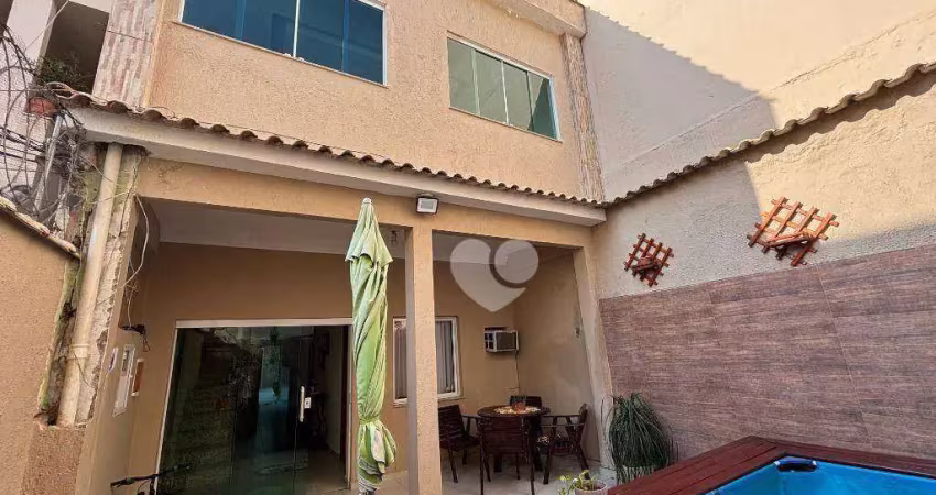 Casa de excelente padrão no engenho de dentro! rua daniel carneiro. casa de vila duplex com piscina e vaga coberta!