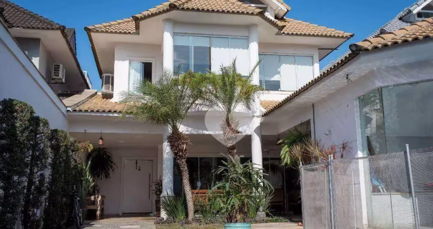 Casa com 3 quartos à venda, 354 m² por r$ 3.100.000 - recreio dos bandeirantes - rio de janeiro/rj