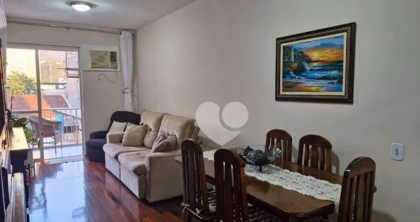 Apartamento com 2 dormitórios à venda, 79 m² por r$ 460.000,00 - grajaú - rio de janeiro/rj