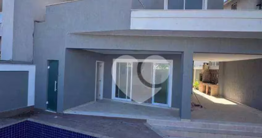 Casa com 5 dormitórios para alugar, 225 m² por r$ 19.846,30/mês - recreio dos bandeirantes - rio de janeiro/rj