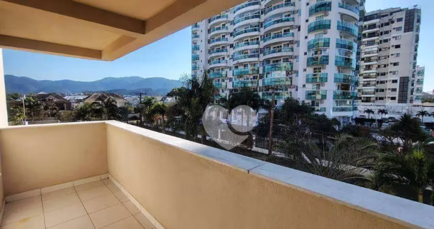 Apartamento com 3 quartos à venda, 75 m² por r$ 550.000 - recreio dos bandeirantes - rio de janeiro/rj