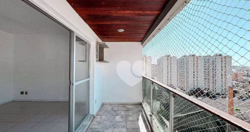 Apartamento com 2 dormitórios à venda, 103 m² por r$ 440.000,00 - grajaú - rio de janeiro/rj