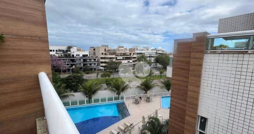 Cobertura linear 3 quartos à venda, 213 m² por r$ 1.600.000 - recreio dos bandeirantes - rio de janeiro/rj