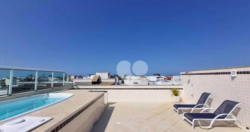Cobertura com 3 quatos à venda, 314 m² - recreio dos bandeirantes - rio de janeiro/rj