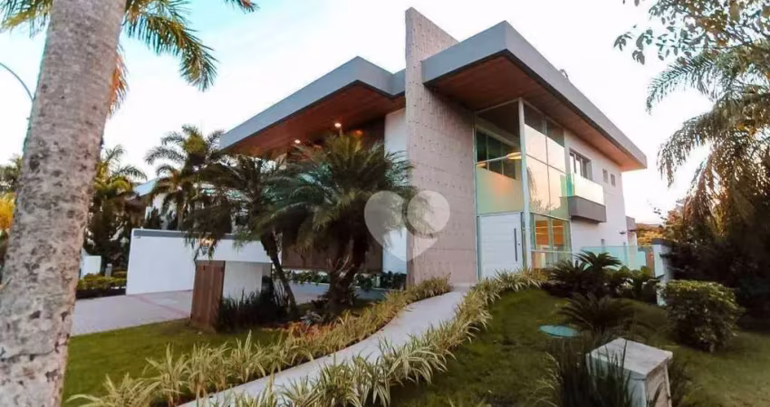 Casa alto padrão com 5 quartos à venda, 400 m² por r$ 8.500.000 - barra da tijuca - rio de janeiro/rj