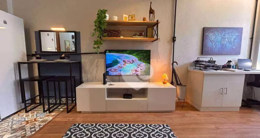 Apartamento com 1 quarto à venda, 36 m² por r$ 495.000 - botafogo - rio de janeiro/rj