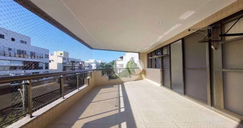 Apartamento com 3 quartos à venda, 117 m² - recreio dos bandeirantes - rio de janeiro/rj