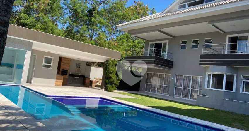 Casa com 5 quartos à venda, 800 m² por r$ 6.890.000 - barra da tijuca - rio de janeiro/rj