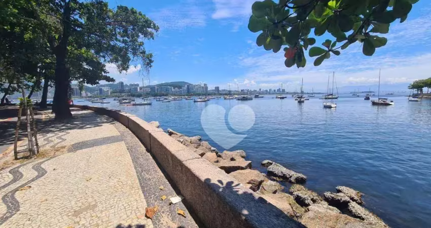 Apartamento com 1 quarto à venda, 55 m² por r$ 1.100.000 - urca - rio de janeiro/rj