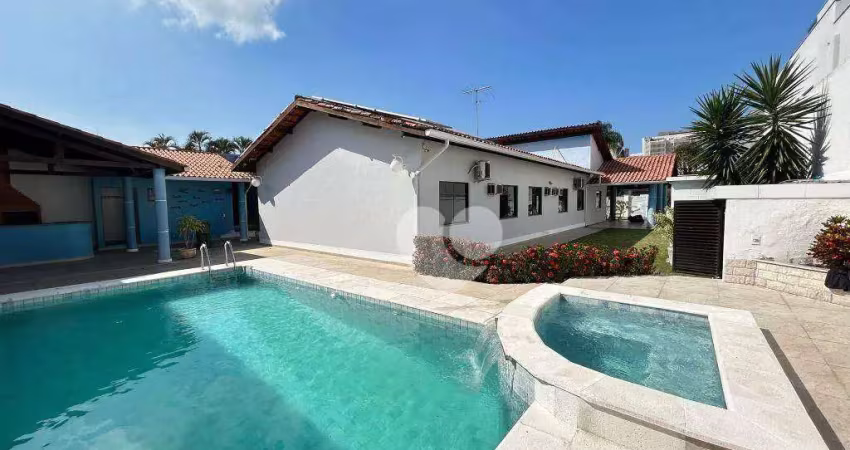 Casa com 4 dormitórios para alugar, 350 m² por r$ 21.560,70/mês - barra da tijuca - rio de janeiro/rj