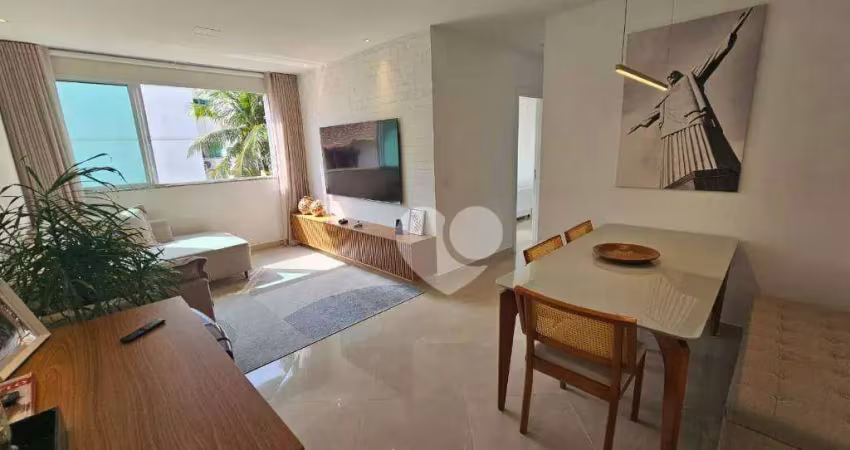 Apartamento com 2 quartos à venda, 78 m² 2 vagas por r$ 680.000 - recreio dos bandeirantes - rio de janeiro/rj