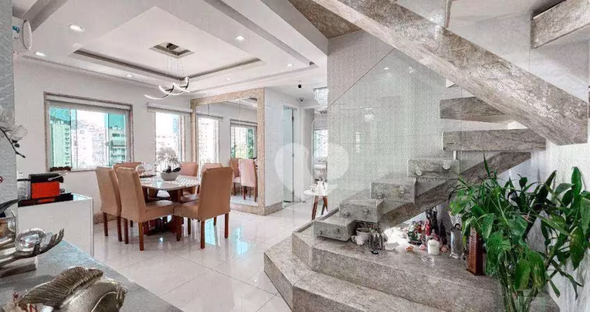 Cobertura à venda, 127 m² por r$ 950.000,00 - vila isabel - rio de janeiro/rj