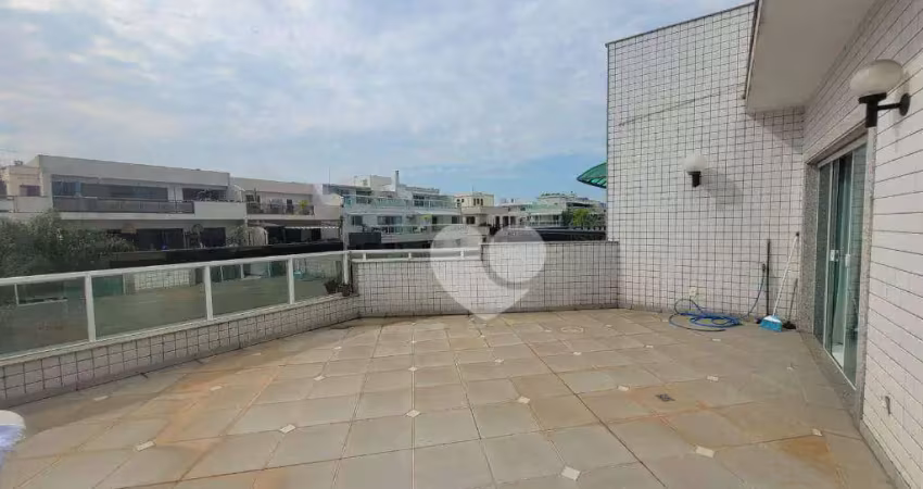 Jose américo de almeida cobertura com 3 quartos, 2 suítes à venda, 321 m² por r$ 2.100.000 - recreio dos bandeirantes - rio de janeiro/rj