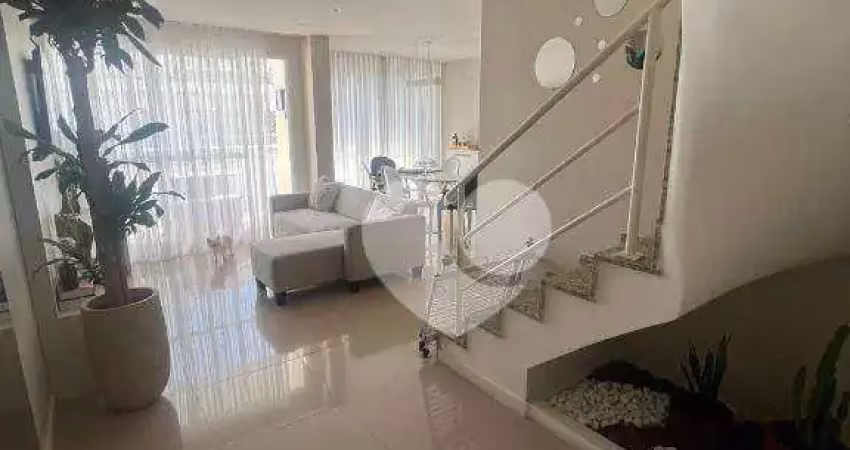 Cobertura com 3 dormitórios para alugar, 171 m² por r$ 8.427,90/mês - recreio dos bandeirantes - rio de janeiro/rj